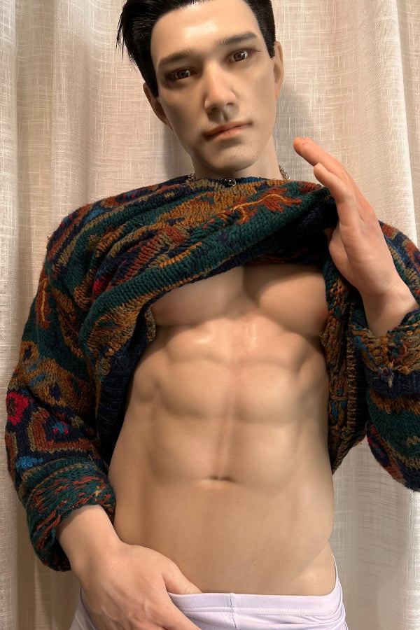 180cm/5ft10 Realistic Male Silicone Sex Doll - Bertin