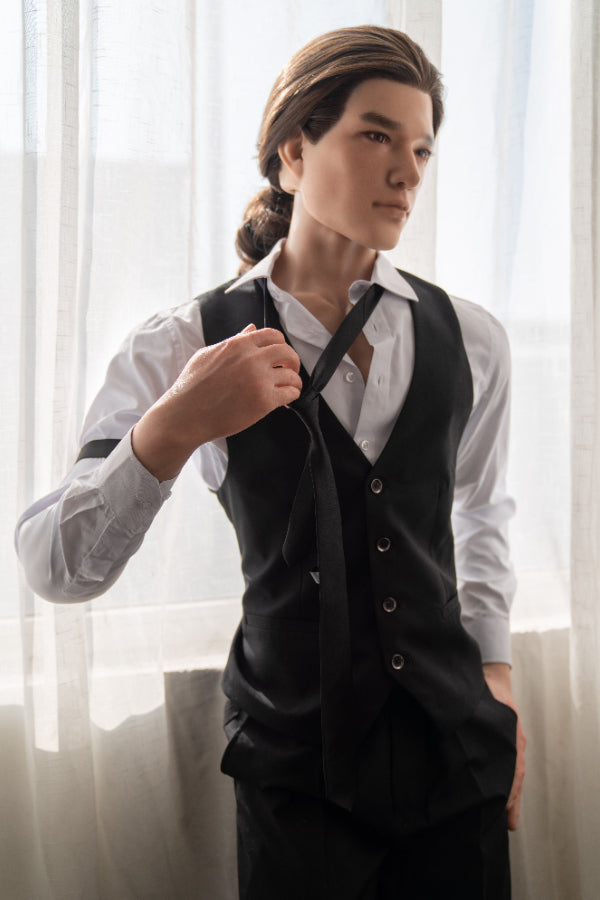 175cm/5ft9 Silicone Head Male Sex Doll - Regan