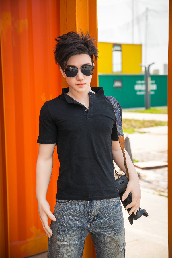 177cm/5ft9 Realistic Male Silicone Sex Doll - QIN