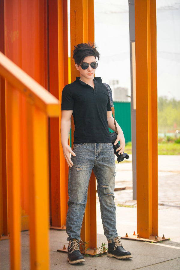 177cm/5ft9 Realistic Male Silicone Sex Doll - QIN