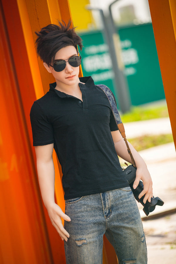 177cm/5ft9 Realistic Male Silicone Sex Doll - QIN