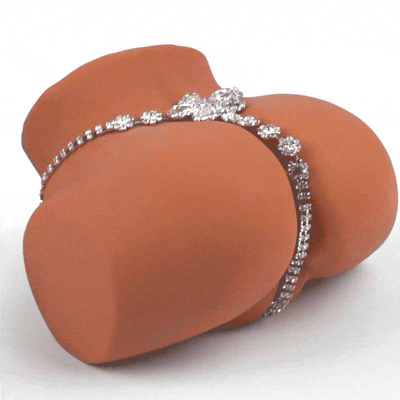 Mit engen Schamlippen, 2 Löchern, Grace Juicy Pussy Realistischer Hintern 1,9 kg