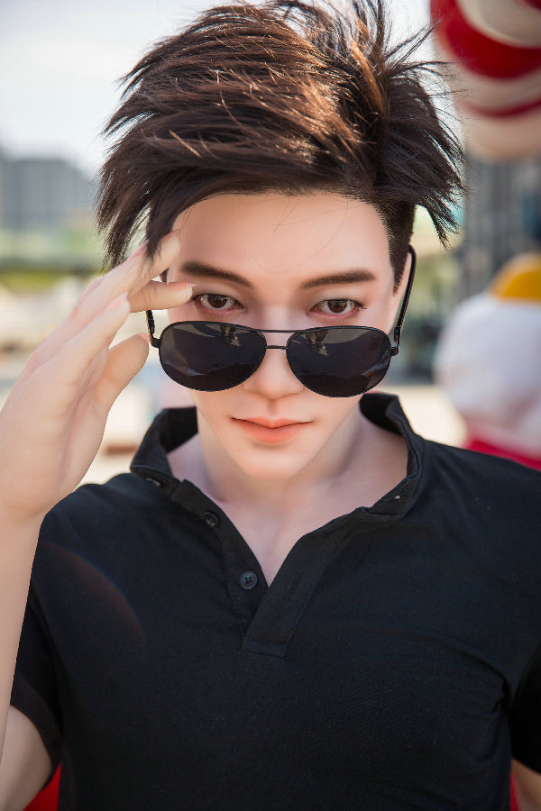 177cm/5ft9 Realistic Male Silicone Sex Doll - QIN