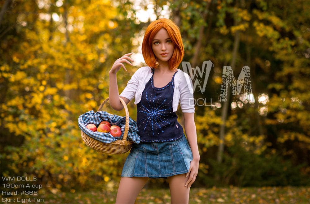 US In Stock - 160cm/5ft3 A-Cup New Small Boobs S-TPE Sex Doll with #368 Head