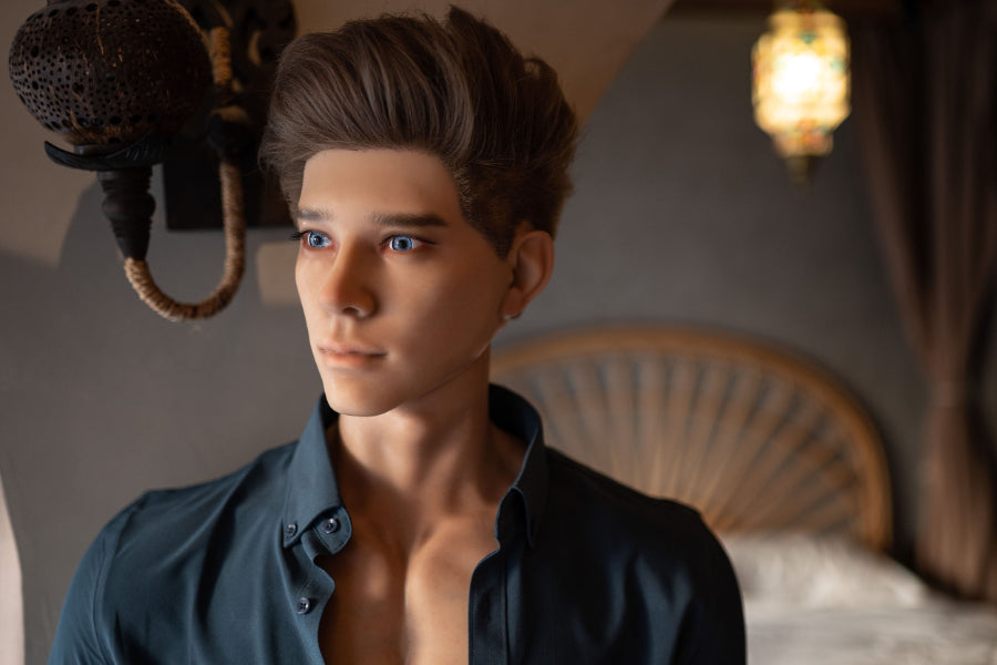 175cm/5ft9 Silicone Head Male Sex Doll - Ronin