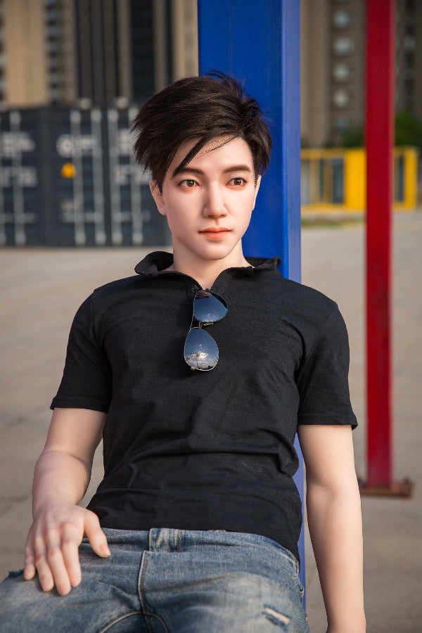 177cm/5ft9 Realistic Male Silicone Sex Doll - QIN