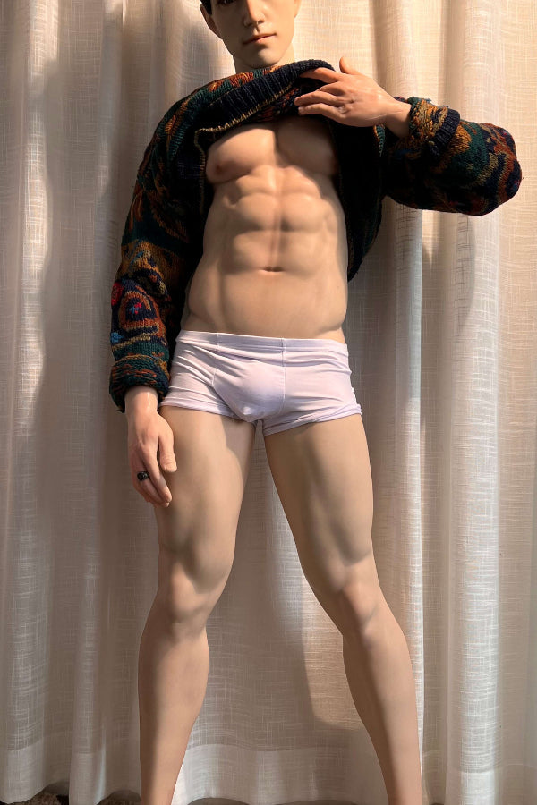 180cm/5ft10 Realistic Male Silicone Sex Doll - Bertin
