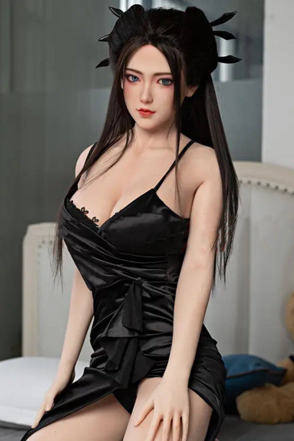 170cm/5ft7 D-cup Japanese Silicone Head Sex Doll - A38 Jisoo