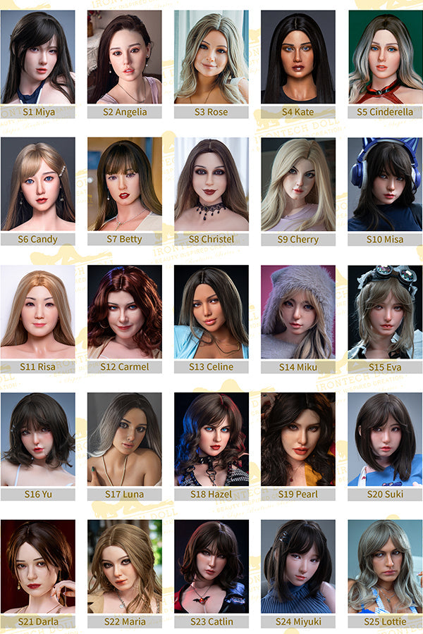 Irontech Doll Silicone Head