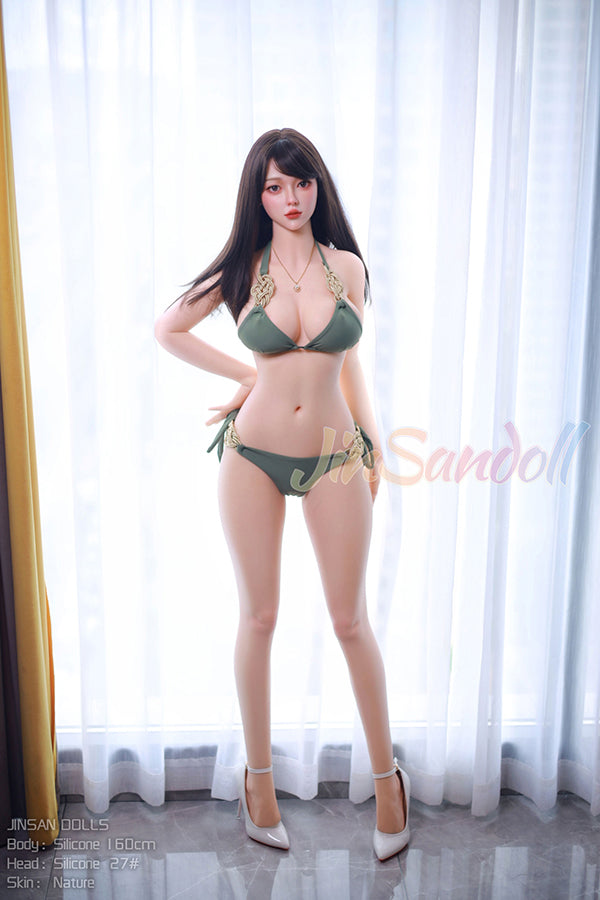 160cm/5ft3 D-cup Korean Silicone Sex Doll – #27