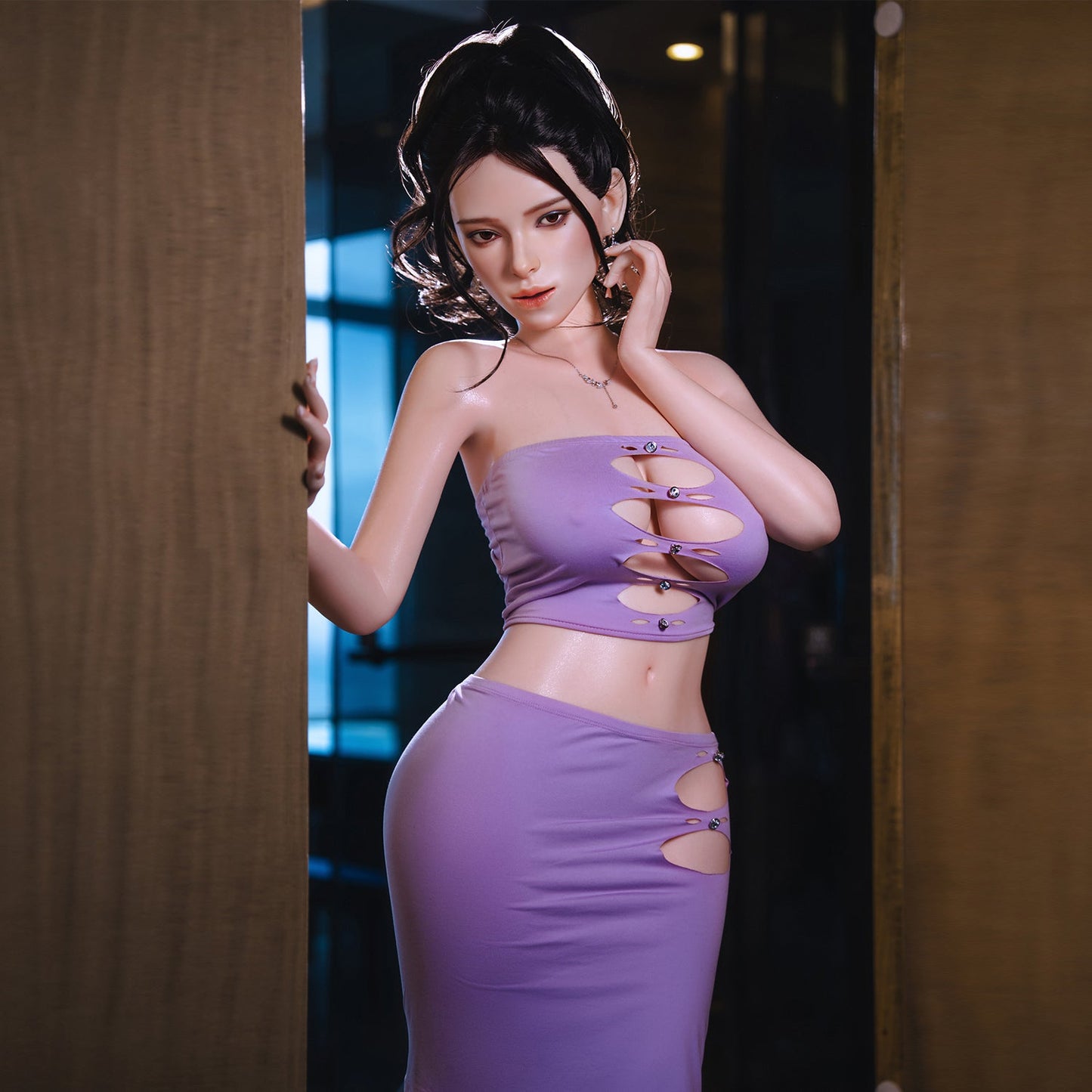 166cm/5ft5 G-cup Big Breast Silicone Sex Doll – M37