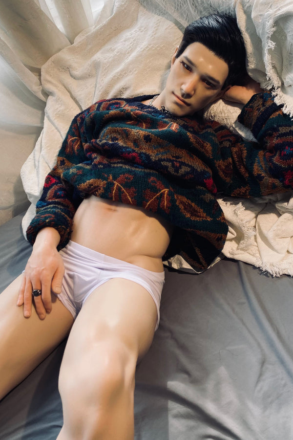 180cm/5ft10 Realistic Male Silicone Sex Doll - Bertin