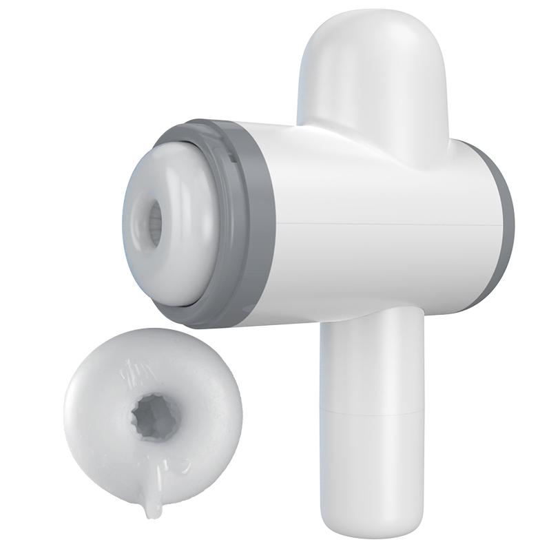 Tiden-Automatische Schmierung 8 Push 8 Suck Handheld Male Masturbator