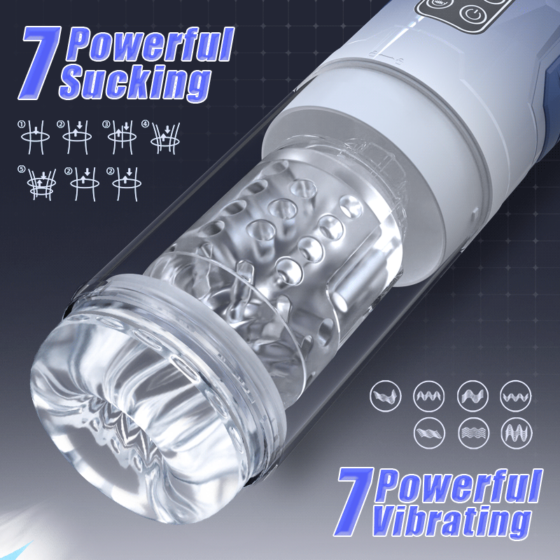 Empyrean - 5 IN 1 Function Male Stroker Masturbator & Penis Pump