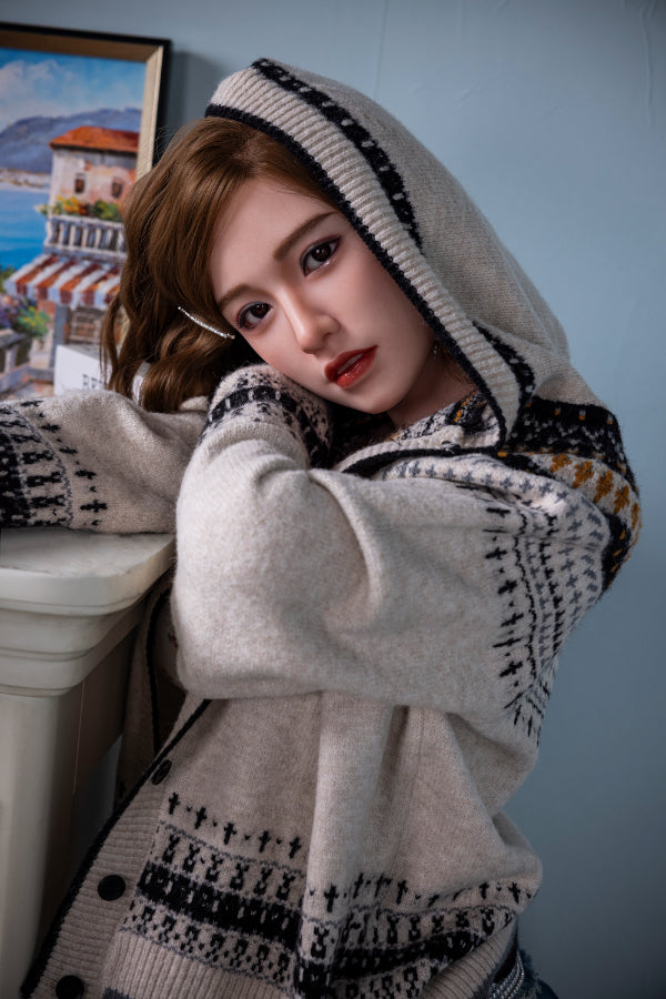 160cm/5ft3 D-cup Silicone Head Sex Doll C40S - Himari