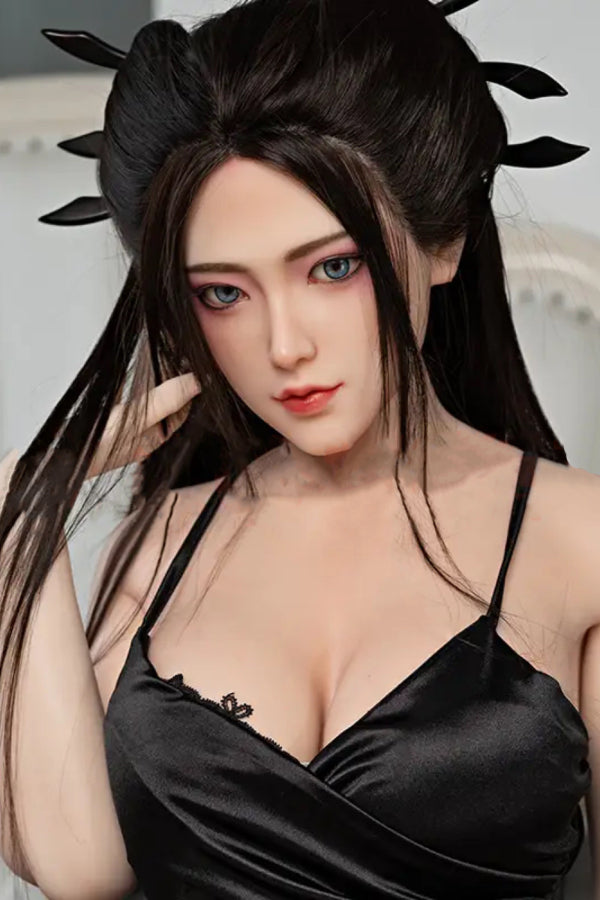 170cm/5ft7 D-cup Japanese Silicone Head Sex Doll - A38 Jisoo