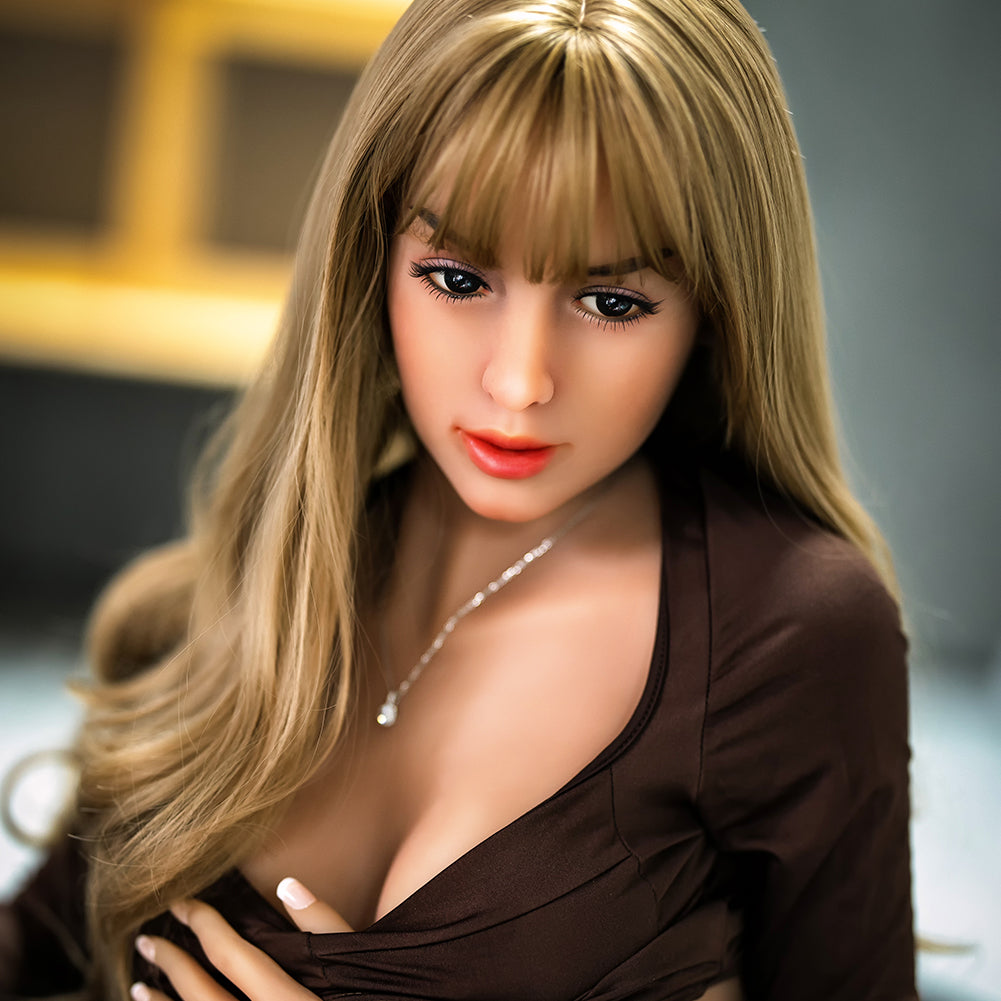 158cm ( 5.18ft ) Small Bust Blonde Lady Sex Doll D3051519 Layla