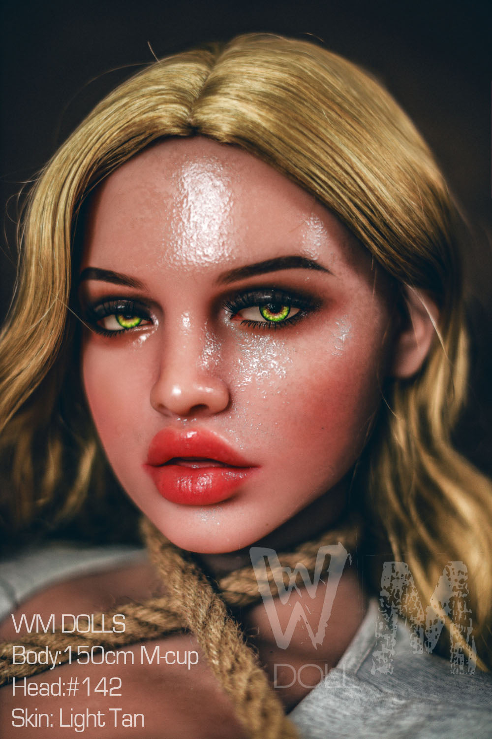 150cm/4ft11 M-cup BBW Big Booty Thick TPE Sex Doll with #142 Head