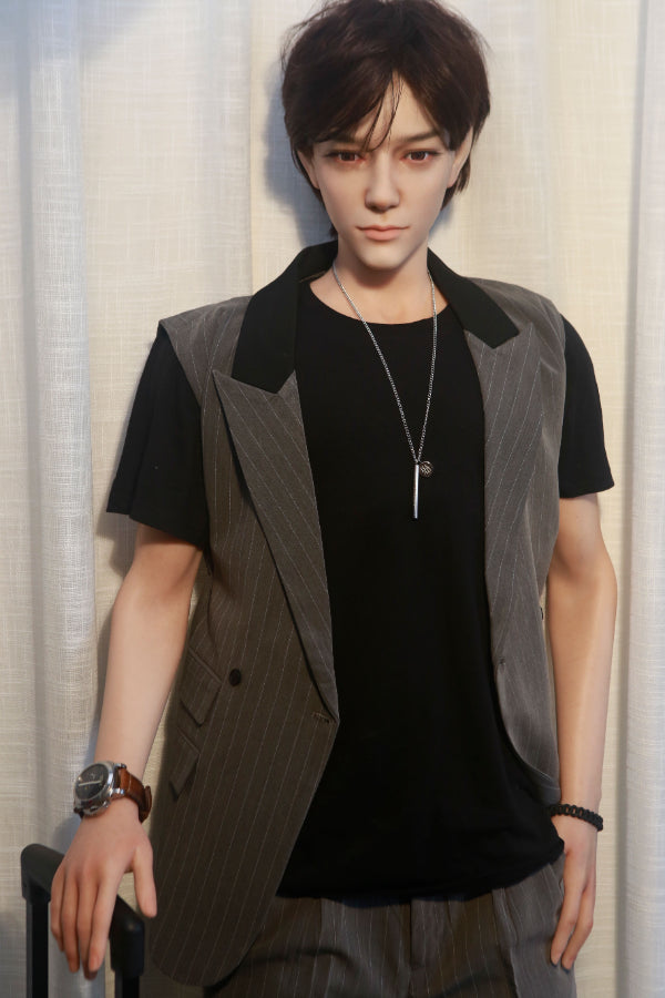 170cm/5ft7 Realistic Male Silicone Sex Doll - kirin