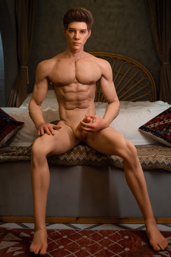 175cm/5ft9 Silicone Head Male Sex Doll - Ronin