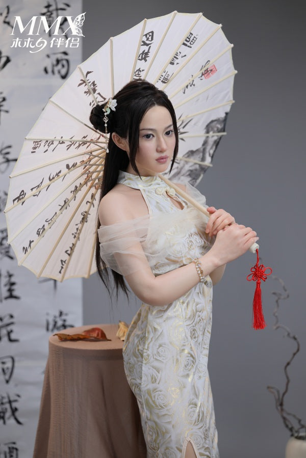 153cm/5ft C-Cup All-In-One Full Silicone Sex Doll - Mengfei