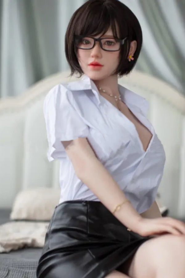 160cm/5ft3 D-cup Japanese Silicone Head Sex Doll - A46 Jo