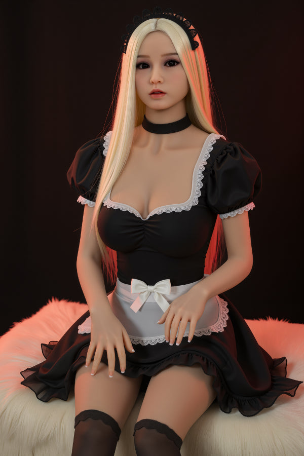 148cm/4ft10 F-Cup Blonde TPE Sex Doll #13