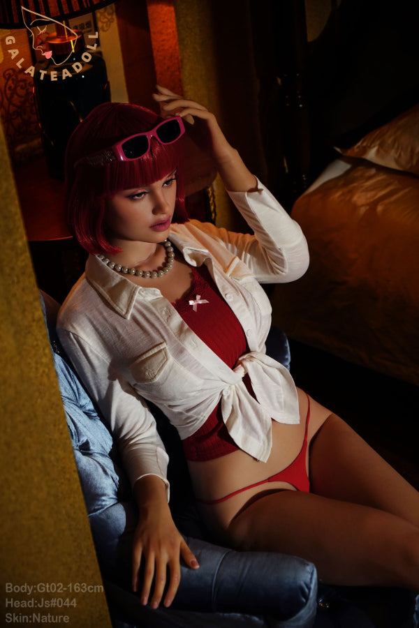 163cm/5ft4 E-cup Real Skin Texture Silicone Sex Doll – JS044 Nature