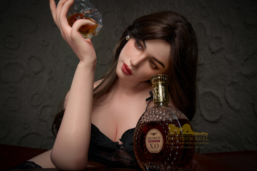 166cm/5ft5 D-cup Bubble Butt Realistic Silicone Sex Doll - S42