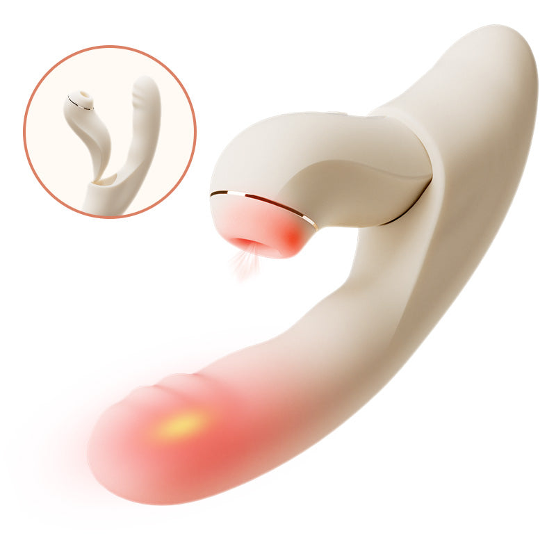 SVAKOM 4 IN 1 APP-Steuerung Stoßen Saugen Heizen G-Punkt-Vibratoren Abnehmbarer Saugstimulator