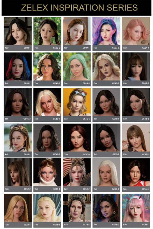 Zelex Inspiration Series Silicone Head