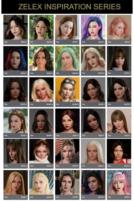 Zelex Inspiration Series Silicone Head