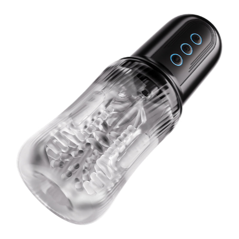 Sperma Jäger - Masturbateur électrique 4 en 1 pour la gorge profonde, automatique et manuel 