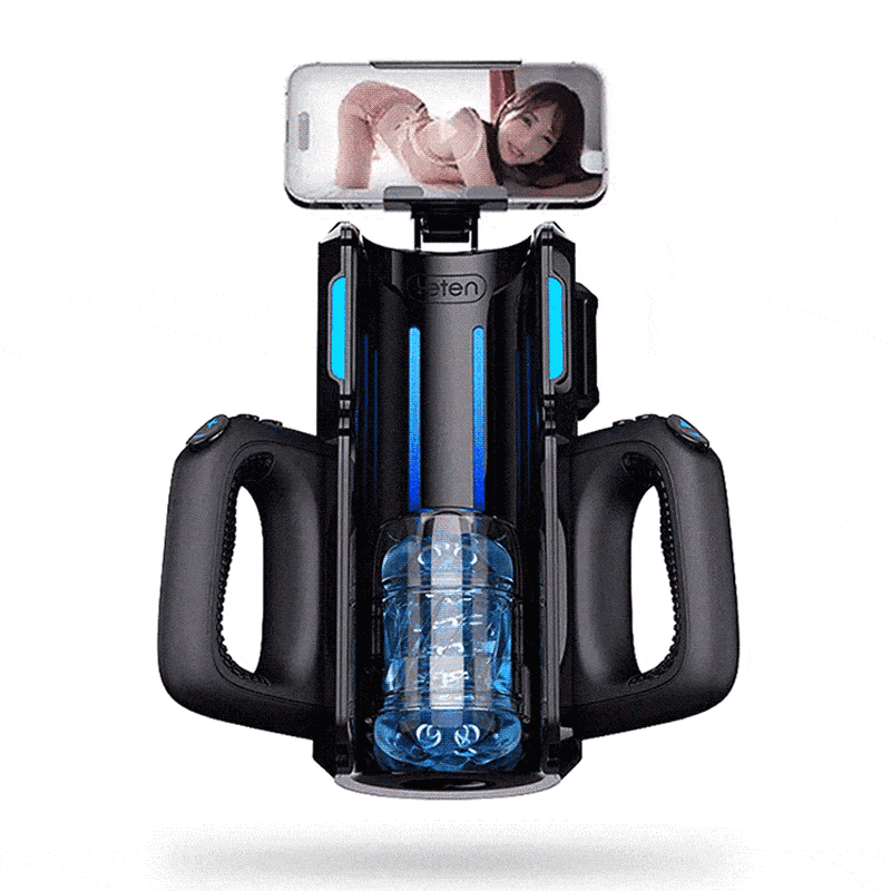 Masturbateur LETEN avec 10 supports de haut débit et support de téléphone 