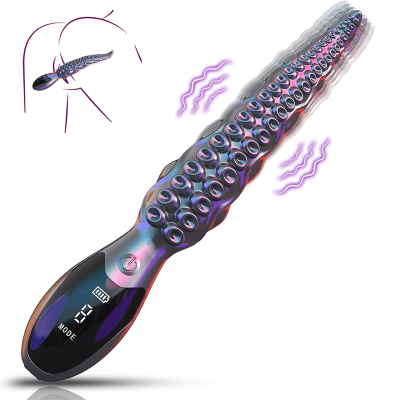 Acmejoy - Octopus Tentacle Clitoral Lifelike Monster Vibrating Dildos