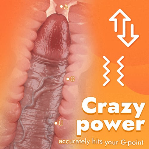 Kratos - 2.36 Diameter Thrusting Huge Realistic Dildos BKC Kratos - 2.36 Diameter Thrusting Huge Realistic Dildos BKC