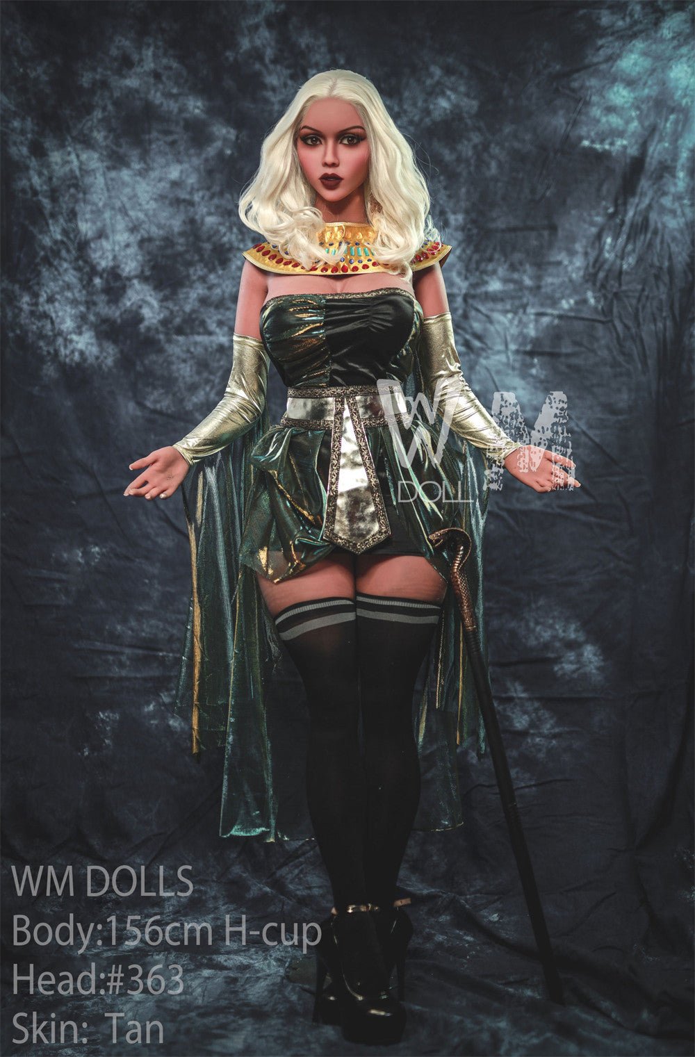 156cm/5ft1 H-Cup American High Quality TPE Sex Doll with #363 Head