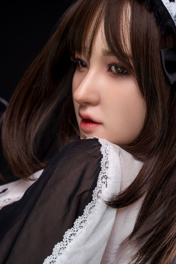 168cm/5ft6 G-cup Huge Breast Japanese Cute Full Silicone Sex Doll - #546