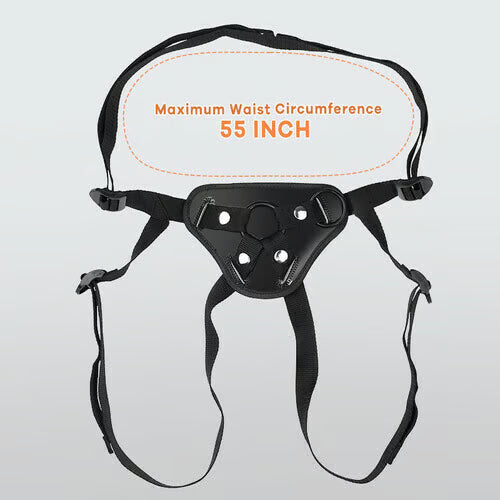 Acmejoy - Adjustable Strap-On Harness with Two Different Sizes O-rings