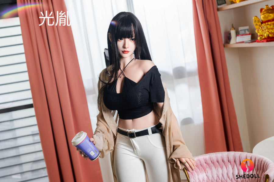 168cm/5ft8 D-cup Silicone Head Chinese Sex Doll - Suyuening