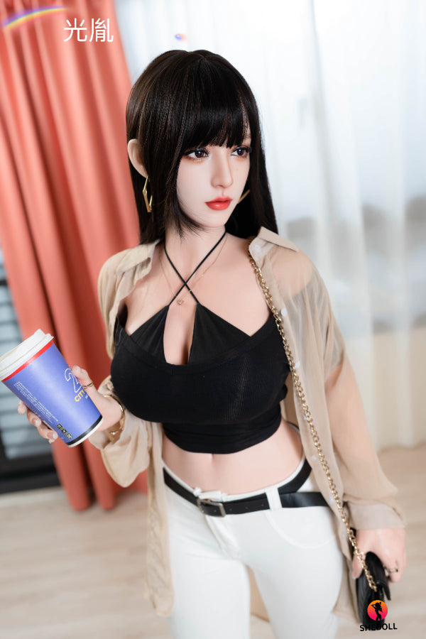 168cm/5ft8 D-cup Silicone Head Chinese Sex Doll - Suyuening