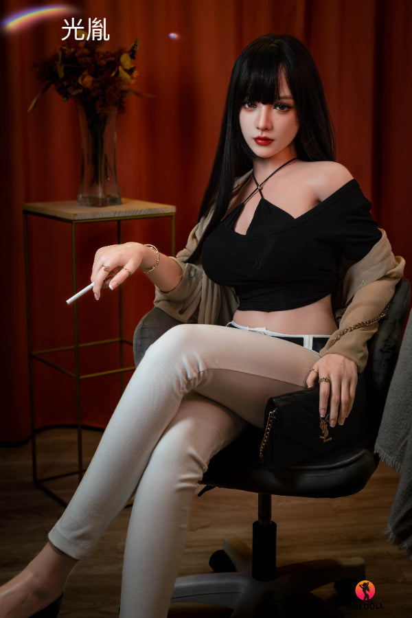 168cm/5ft8 D-cup Silicone Head Chinese Sex Doll - Suyuening