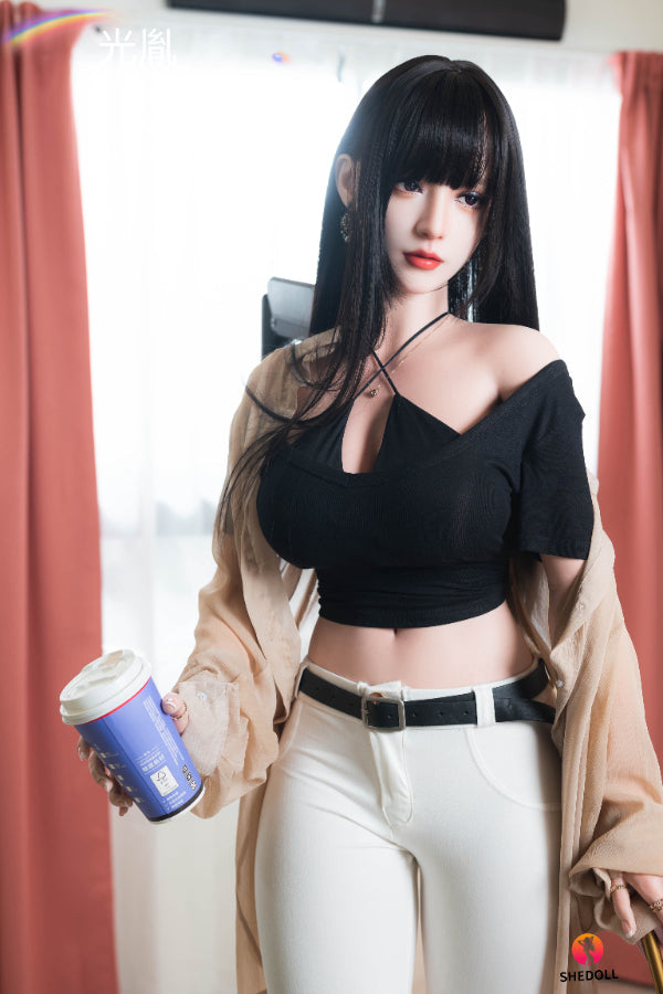 168cm/5ft8 D-cup Silicone Head Chinese Sex Doll - Suyuening