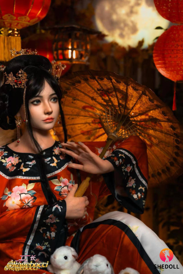 165cm/5ft5 E-cup Silicone Head Chinese Sex Doll - Tasha