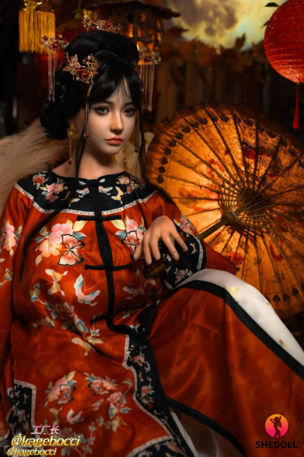 165cm/5ft5 E-cup Silicone Head Chinese Sex Doll - Tasha