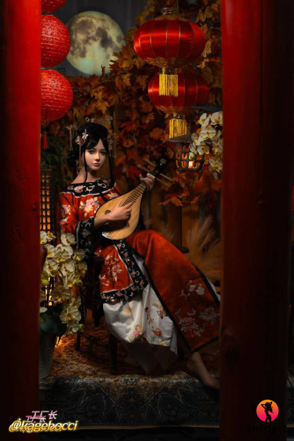 165cm/5ft5 E-cup Silicone Head Chinese Sex Doll - Tasha