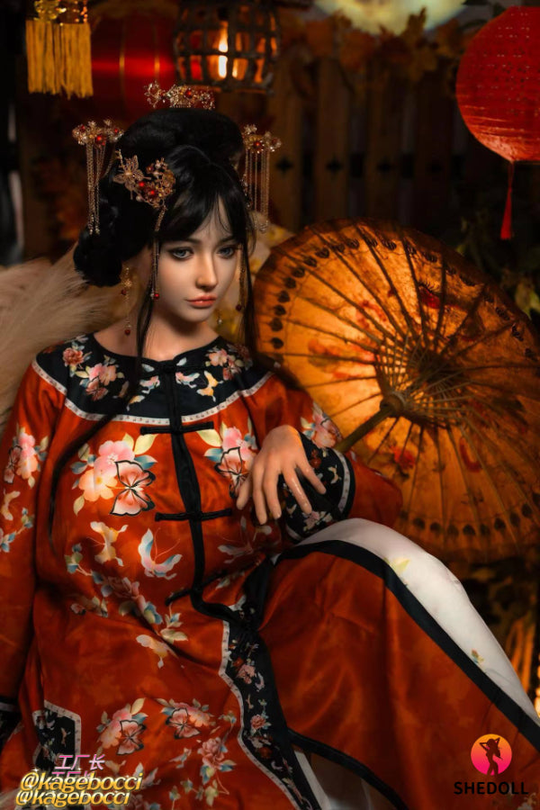 165cm/5ft5 E-cup Silicone Head Chinese Sex Doll - Tasha