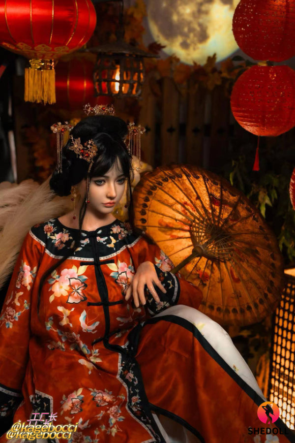 165cm/5ft5 E-cup Silicone Head Chinese Sex Doll - Tasha