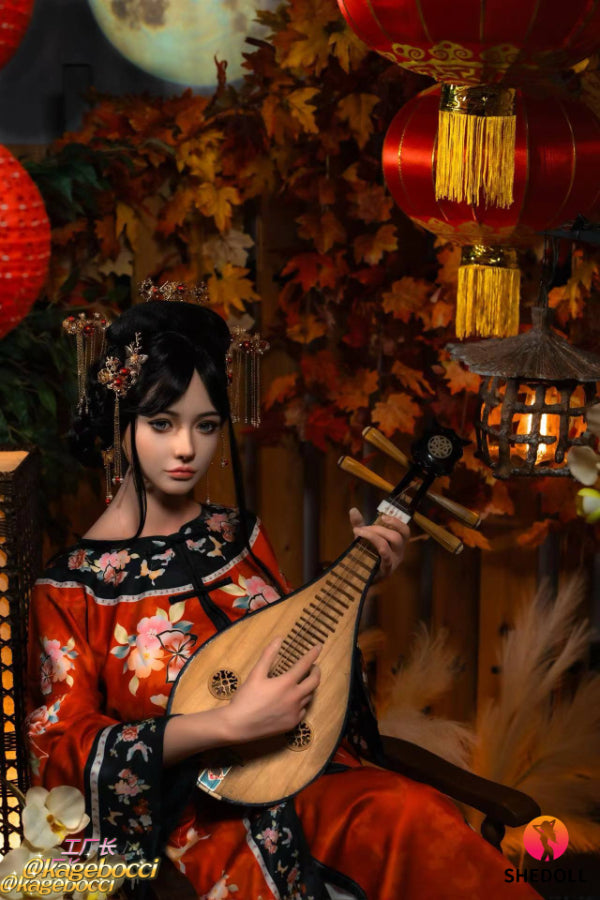 165cm/5ft5 E-cup Silicone Head Chinese Sex Doll - Tasha