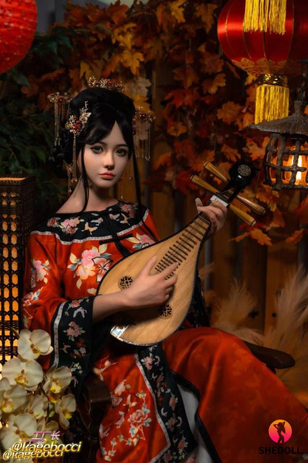 165cm/5ft5 E-cup Silicone Head Chinese Sex Doll - Tasha